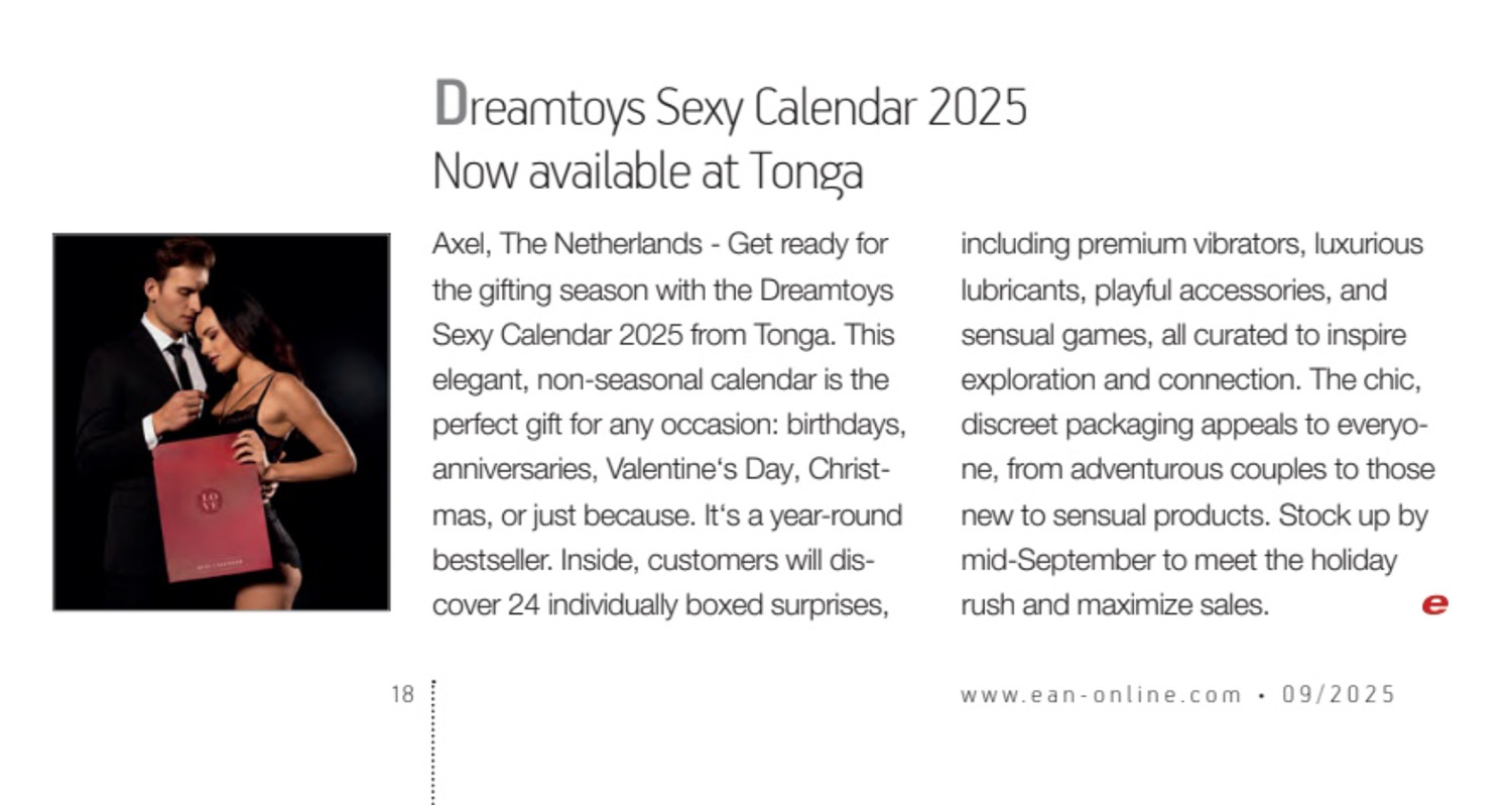 2025-09 EAN - Dreamtoys Sexy Calendar